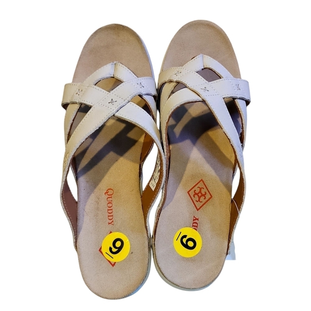 Quoddy Bone Marie Strap Sandal Womens 9